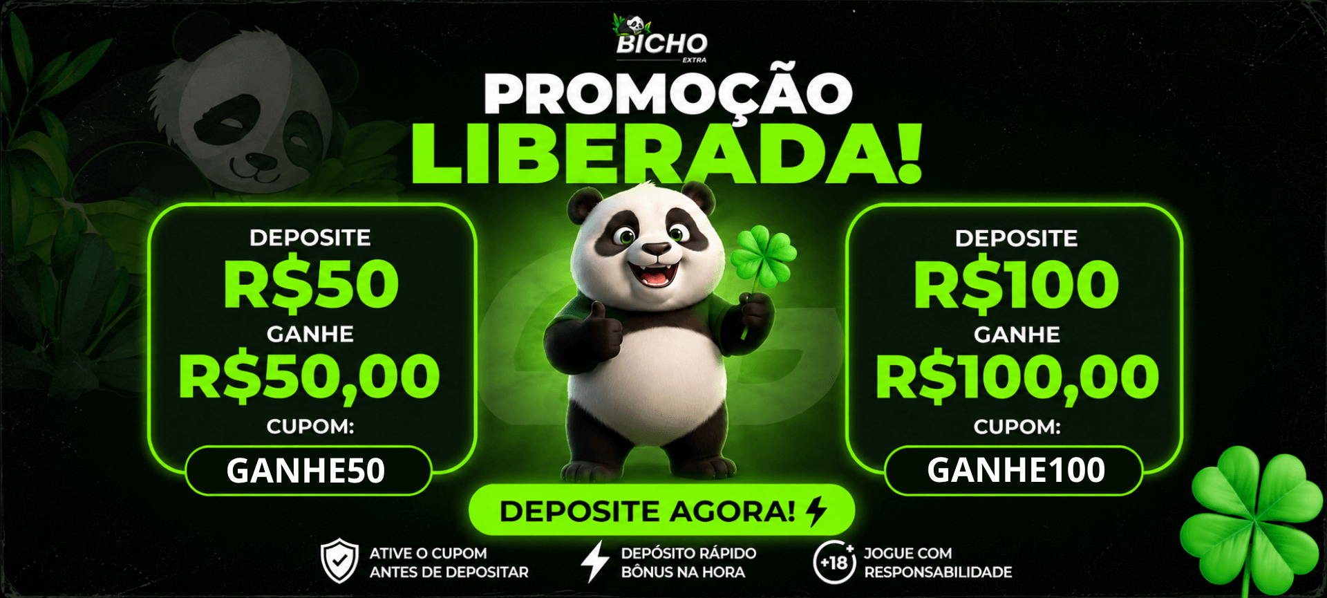 Banner depósito