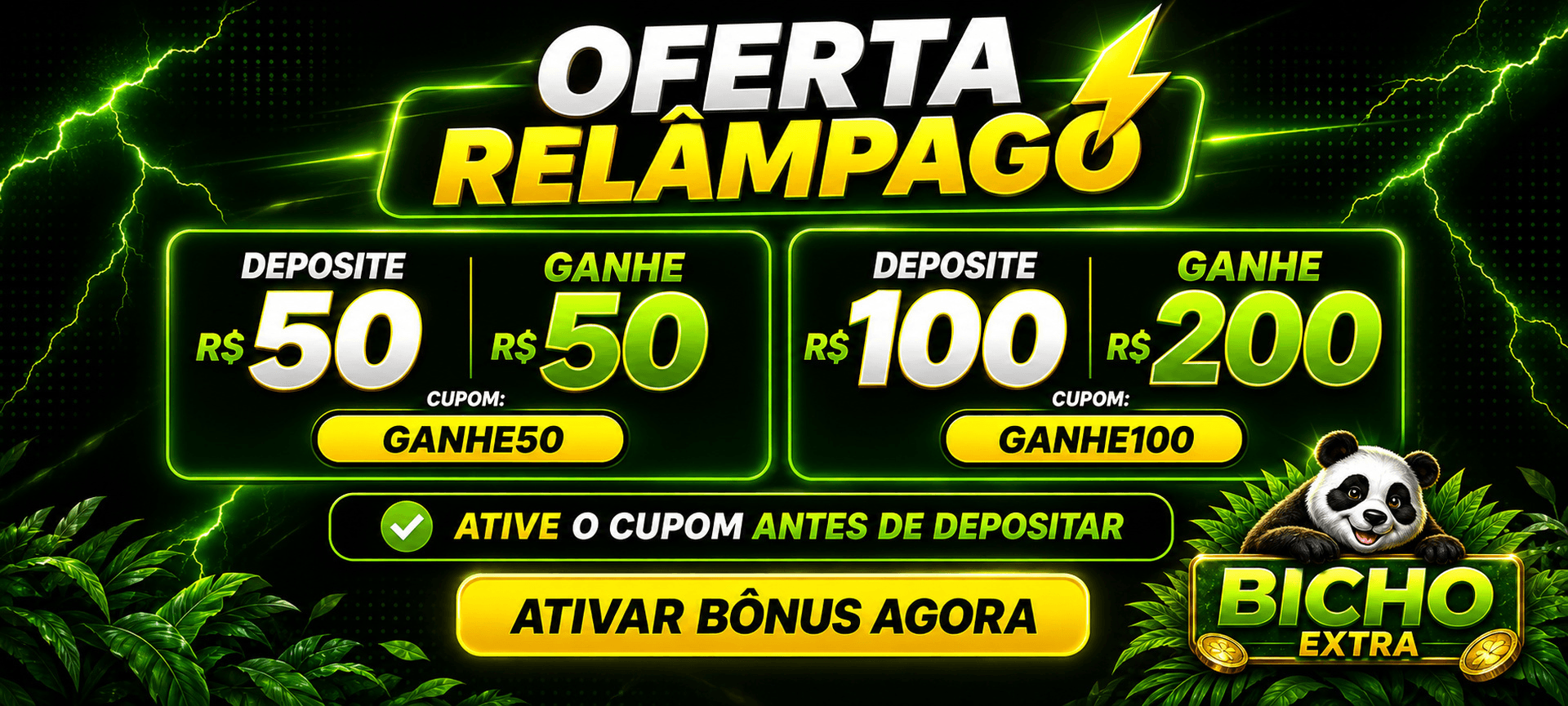 Banner depósito